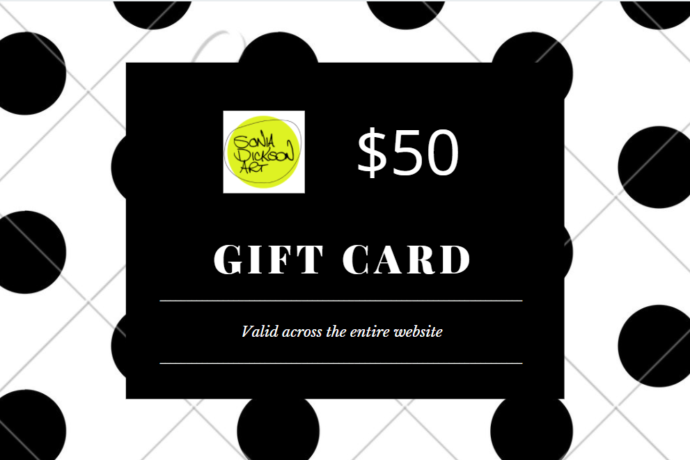 The Art Of Giving Gift Card