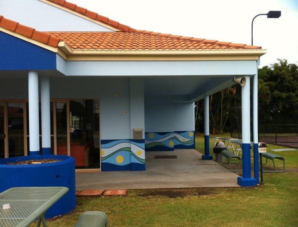 Tennis Academy Murals