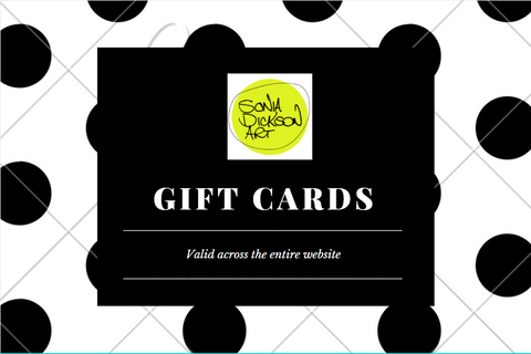 The Art Of Giving Gift Card