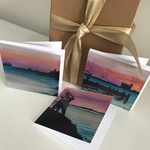 Art Cards: Newcastle Silhouette 3 card pack
