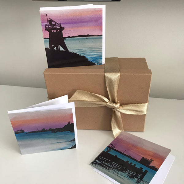 Art Cards: Newcastle Silhouette 3 card pack