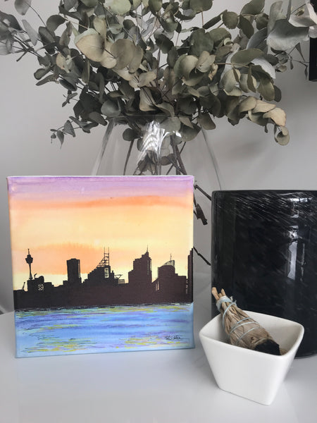 Sydney Skyline Silhouette