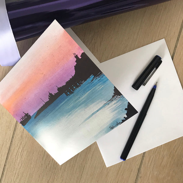 Art Cards: Newcastle Silhouette 3 card pack