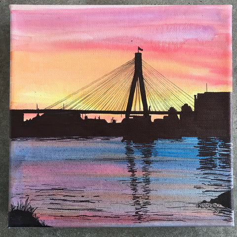 At the Going Down of the Sun: Anzac Bridge